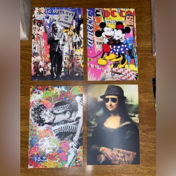 Mr. Brainwash follow your dreams pop art poster collection used. - Picture 12 of 16